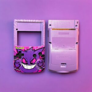 Game Boy Color Retro Pixel Shell (UV Printed Design)